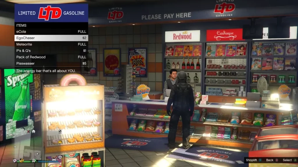 How to Get Snacks in GTA 5 