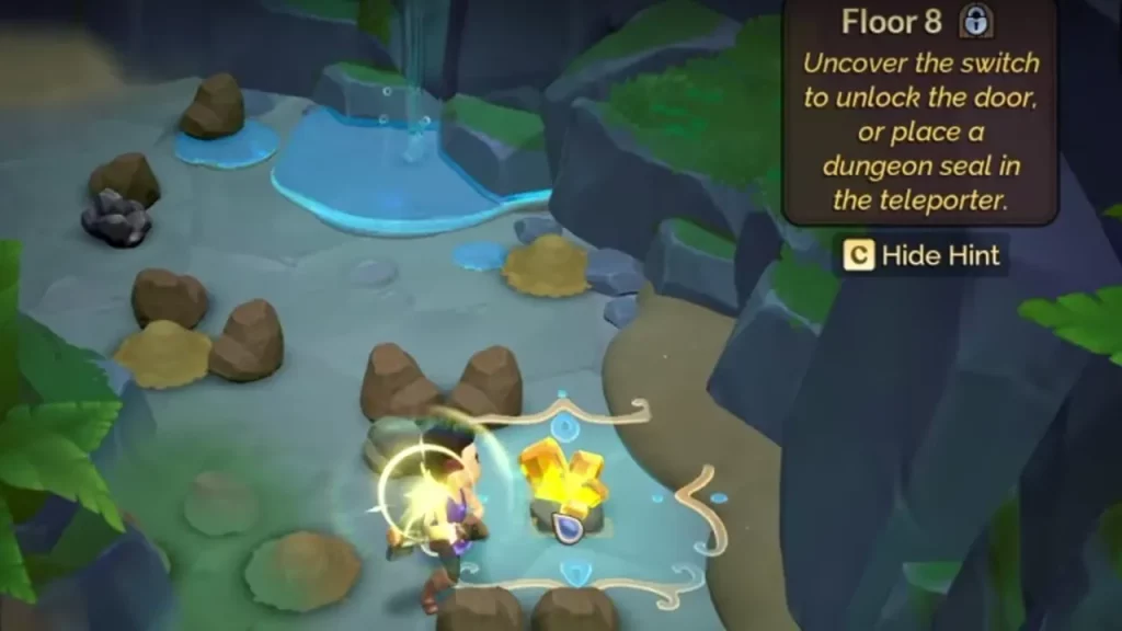 How to Use the Iron Pickaxe Magical Ability in Fae Farm