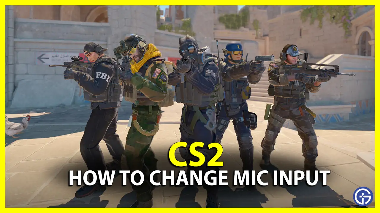 How to change mic input in cs2