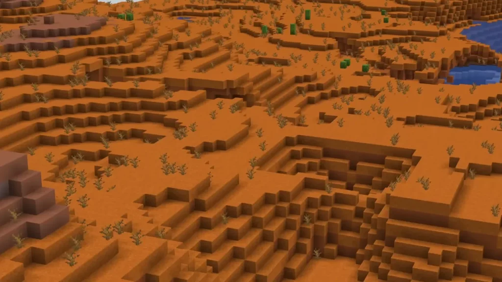 Minecraft Biomes Badlands