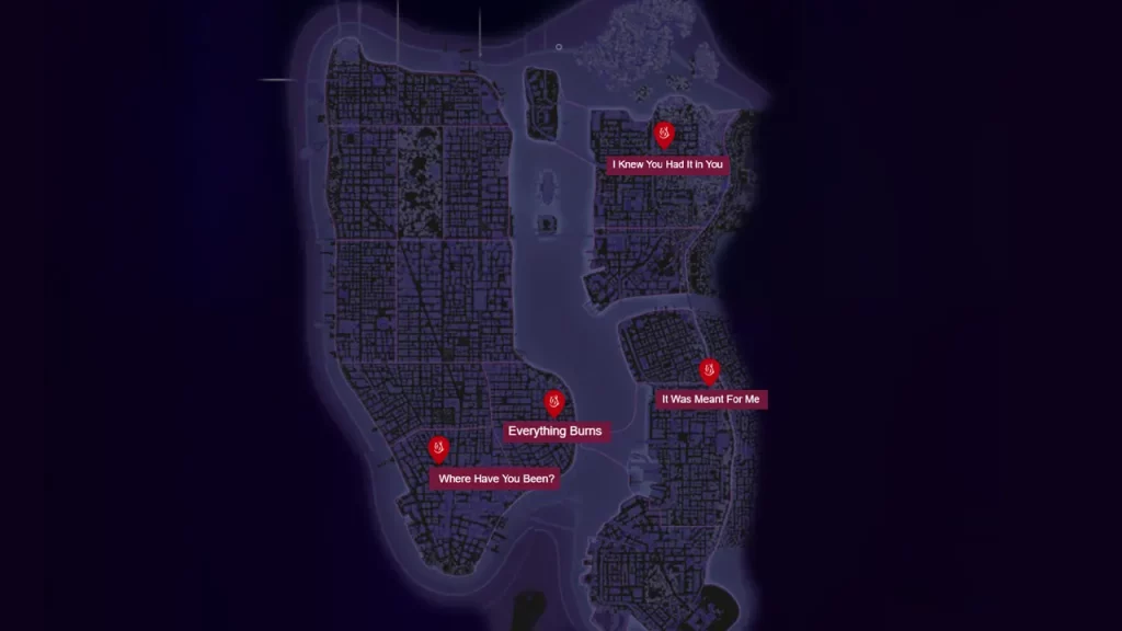 Spiderman 2 The Flames Locations
