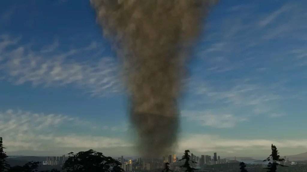 Tornado In Cities Skylines 2