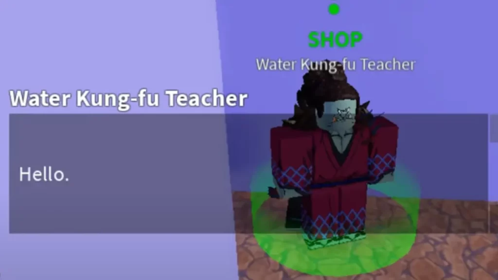 How to Get Water Kung Fu in Blox Fruits