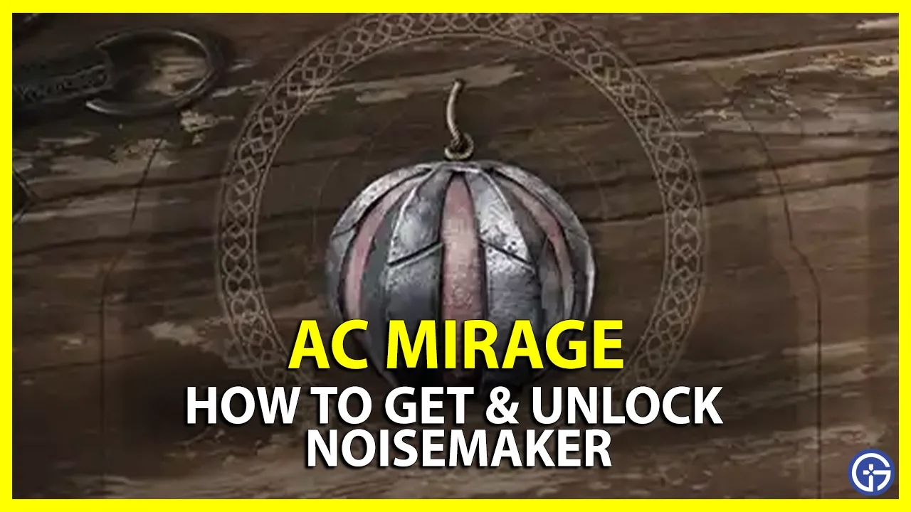 AC Mirage get noisemaker