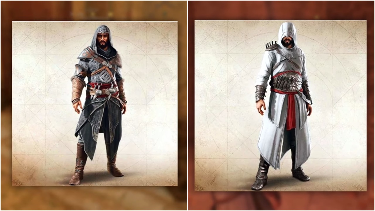 How To Get The Ezio And Altair Costumes In AC Mirage