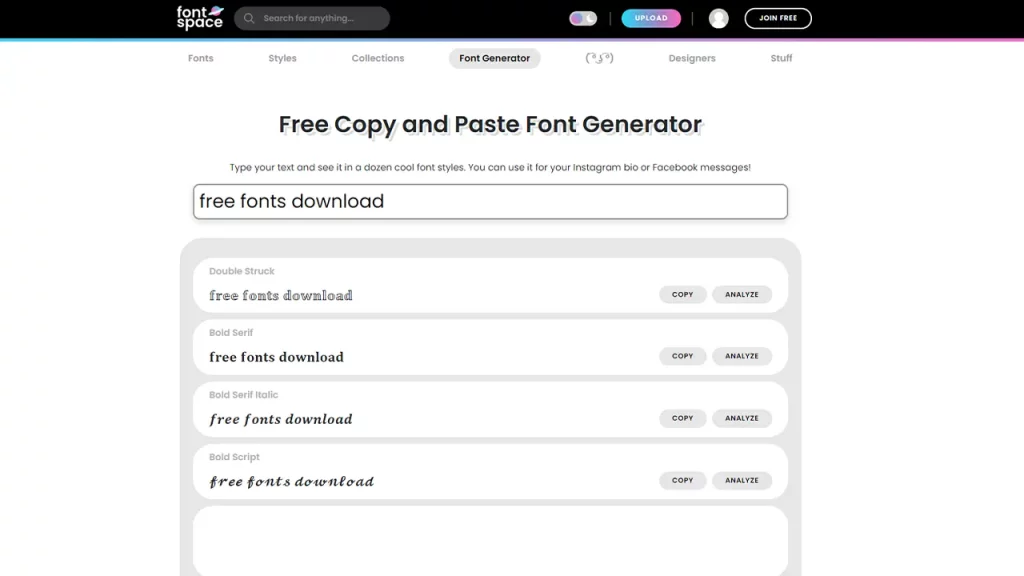 free font generator online