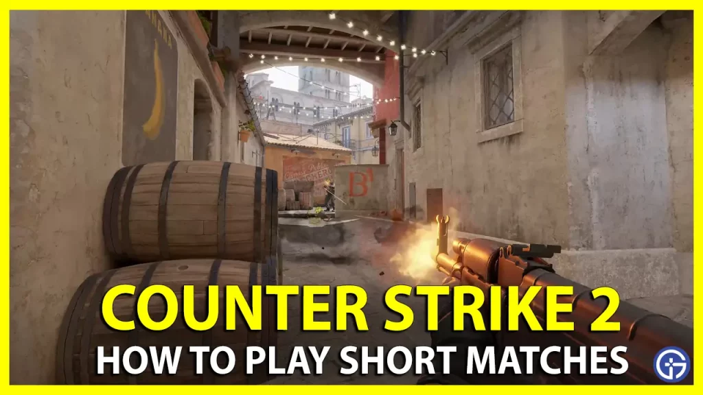 How to play short matches in cs2