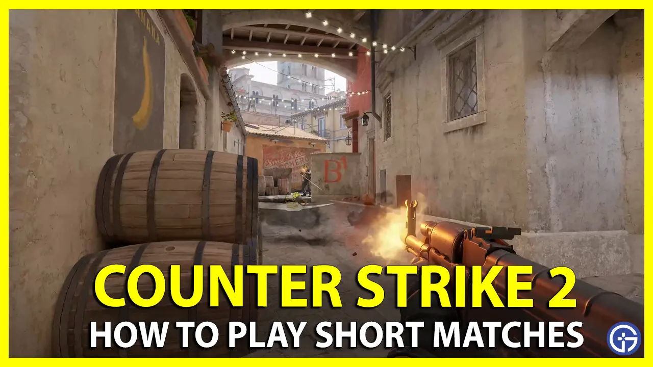 How to play short matches in cs2