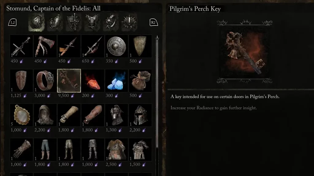 How To Use Pilgrim's Perch Key In Lords Of The Fallen
