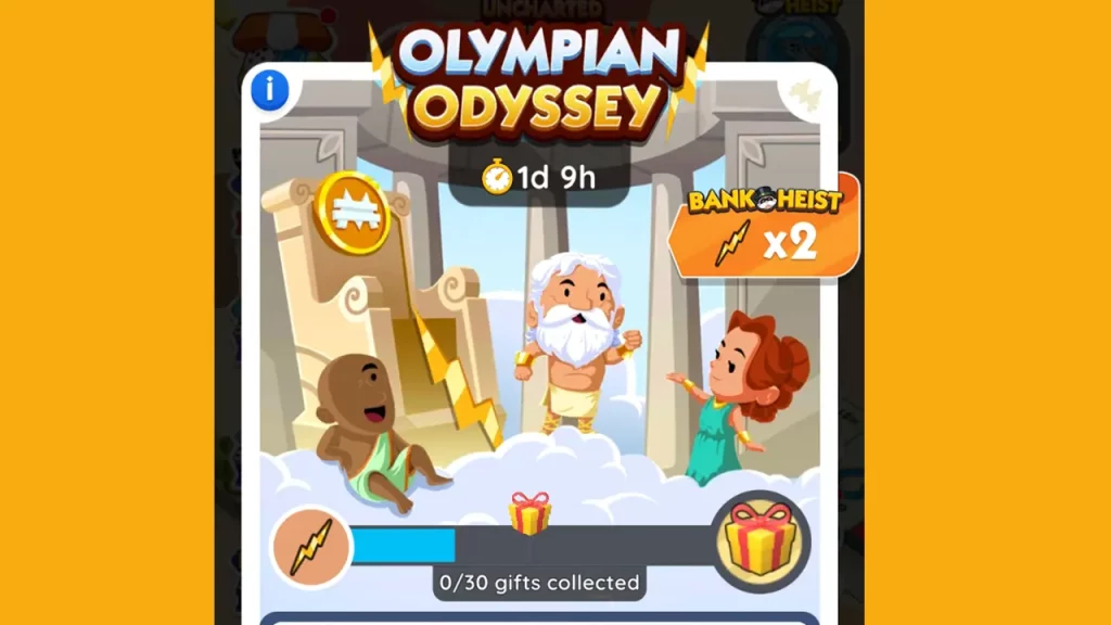 All Monopoly GO Olympian Odyssey Event Milestones