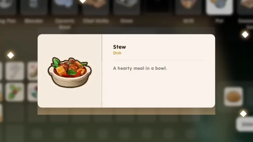 All Recipes In Coral Island