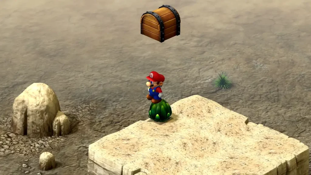 Booster Pass Hidden Treasure Location In Super Mario RPG Treasure 1