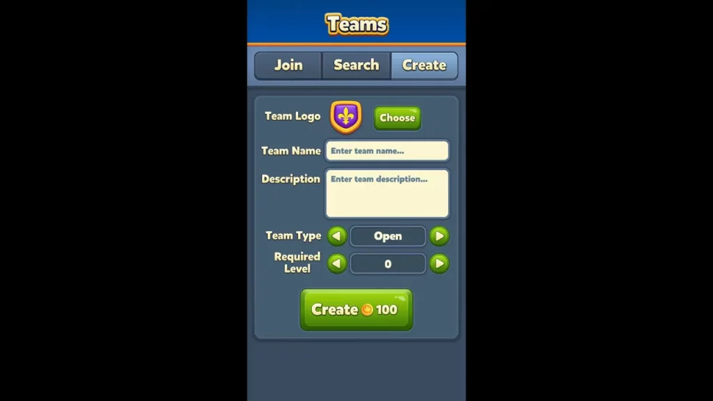 How To Create A Team & Become A Team Leader in Royal Match
