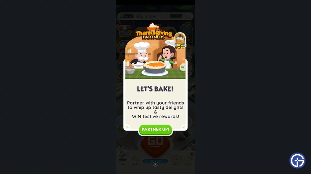 How to Score Points in Thanksgiving Partners Event