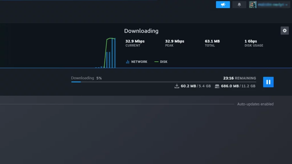 How to increase game download speed on PC