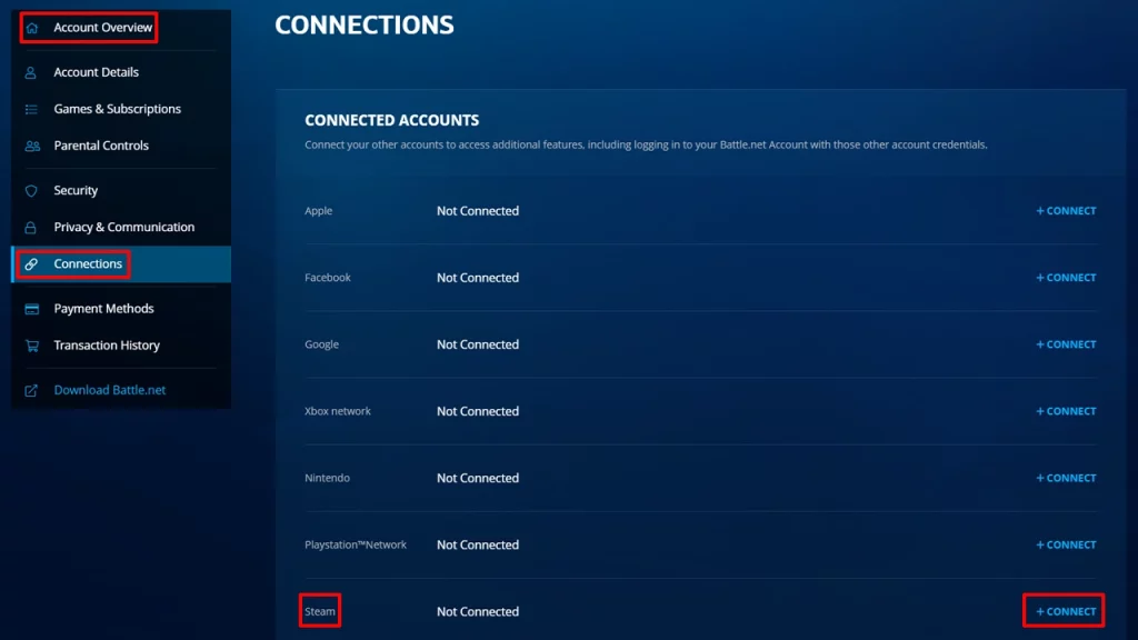 Overwatch 2 Connect Steam Account To Battlenet