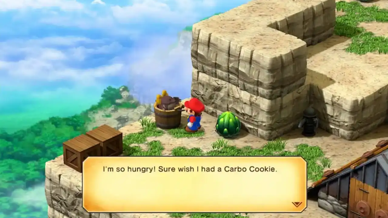 Where To Find & Use Carbo Cookie In Super Mario RPG