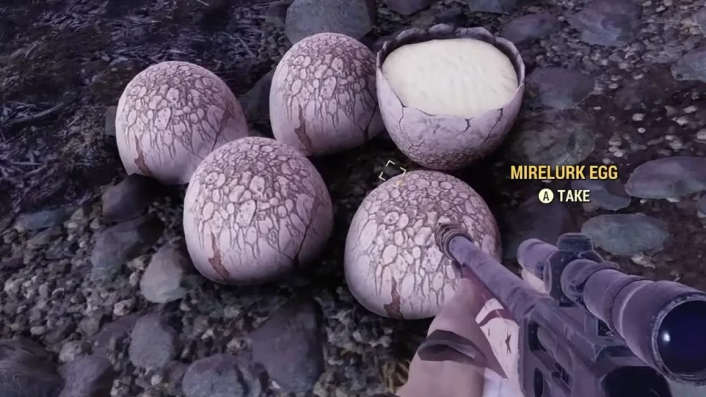 Where To Find And Use Mirelurk Eggs In Fallout 76