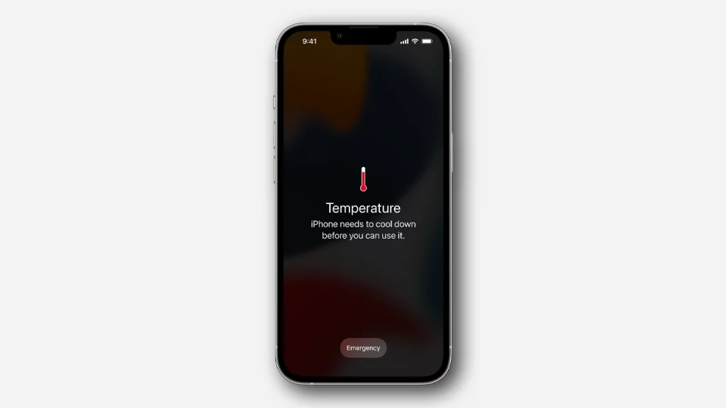 iphone gets hot when charging
