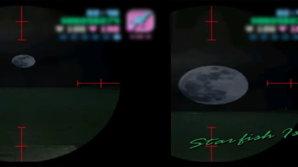 GTA Vice City Moon Easter Egg Explained
