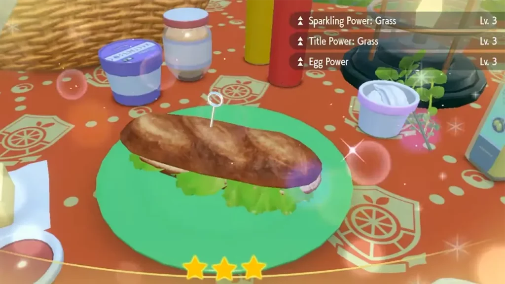 Egg Power 3 Sandwich Recipe In Pokemon Scarlet & Violet
