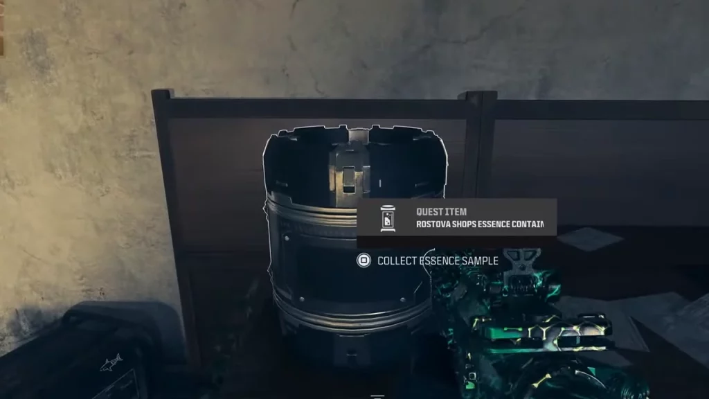 Rostova Shops Essence Sample Container Location MW3 Zombies