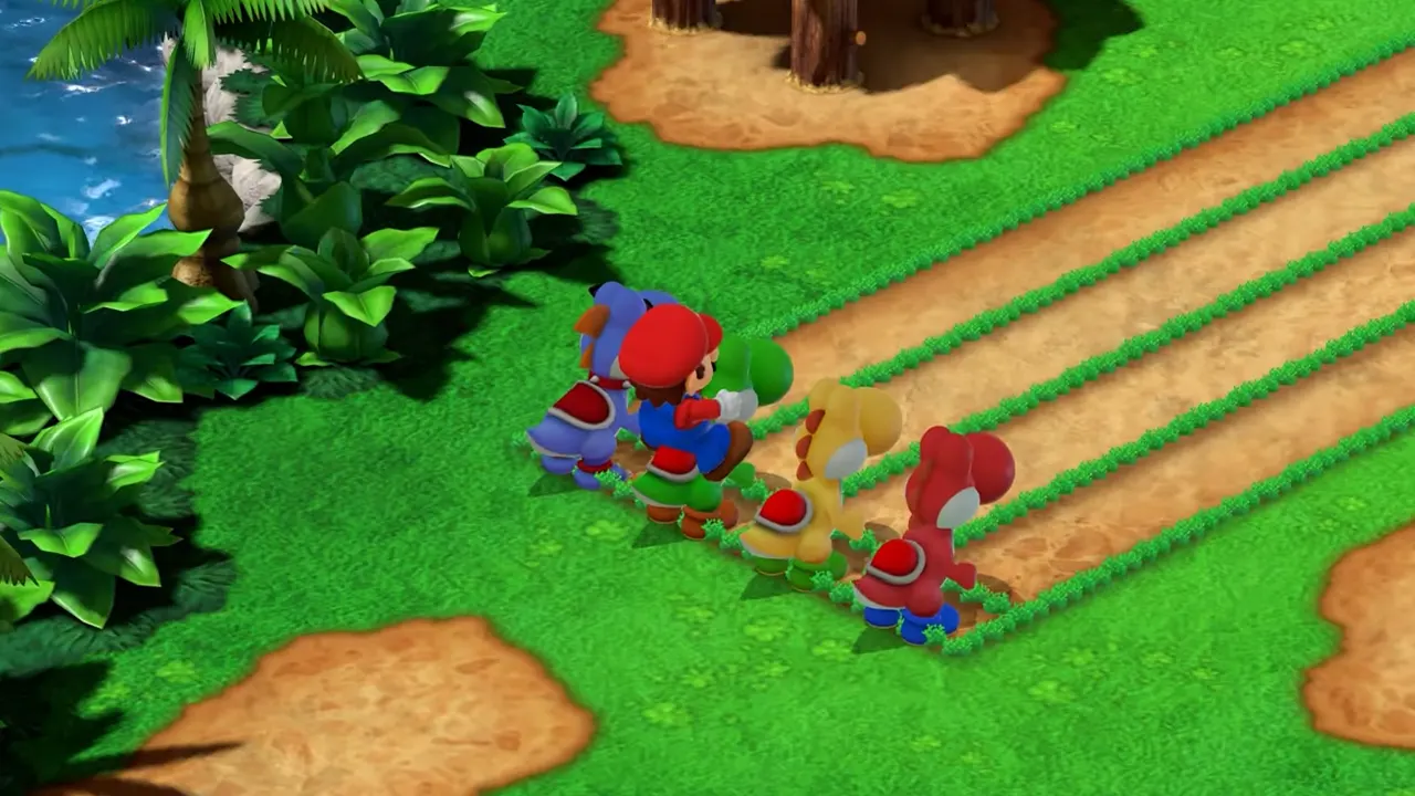 Super Mario RPG Yoshi Race Timing