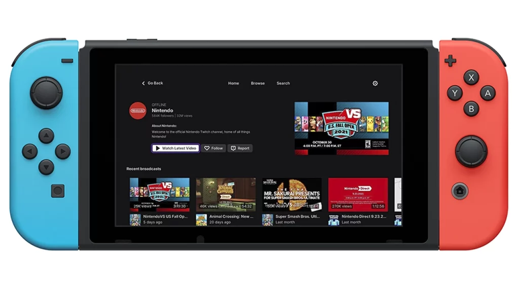 Twitch Ending Its App Support On Nintendo Switch