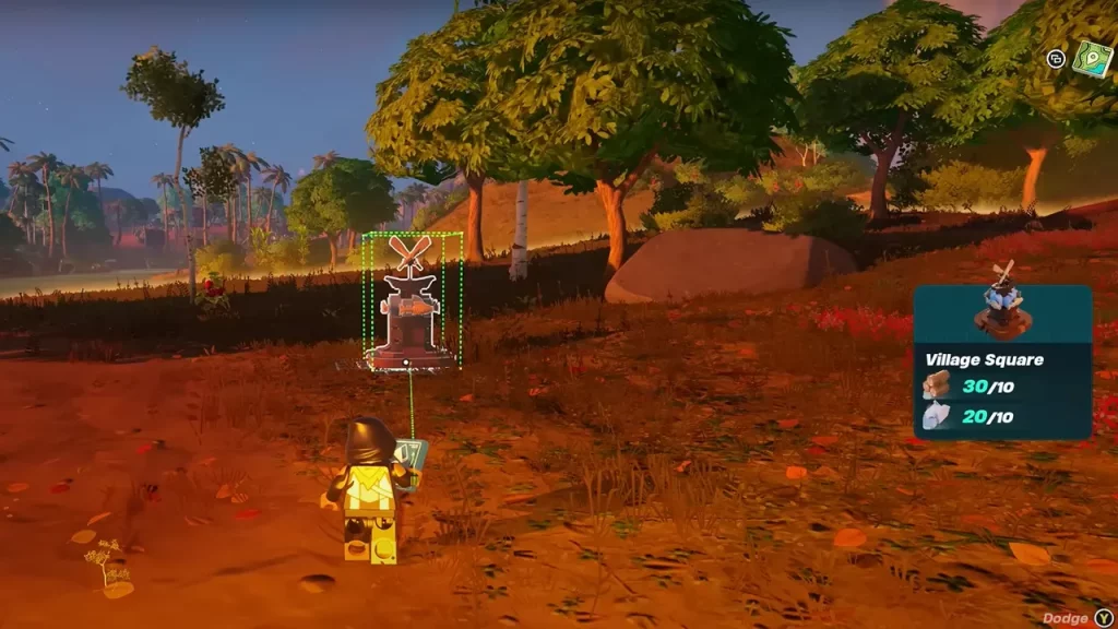 Create and Upgrade a Village in LEGO Fortnite