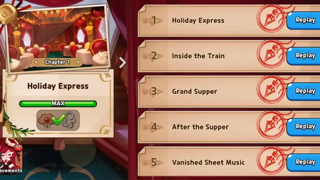 Holiday Express Event Answers in Cookie Run Kingdom CRK