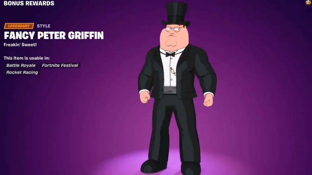 How To Unlock Fancy Peter Griffin Outfit In Fortnite