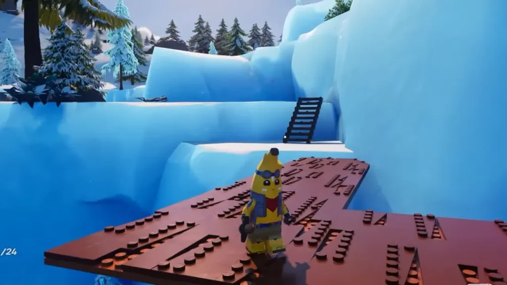 How To Use Frost Shell In LEGO Fortnite