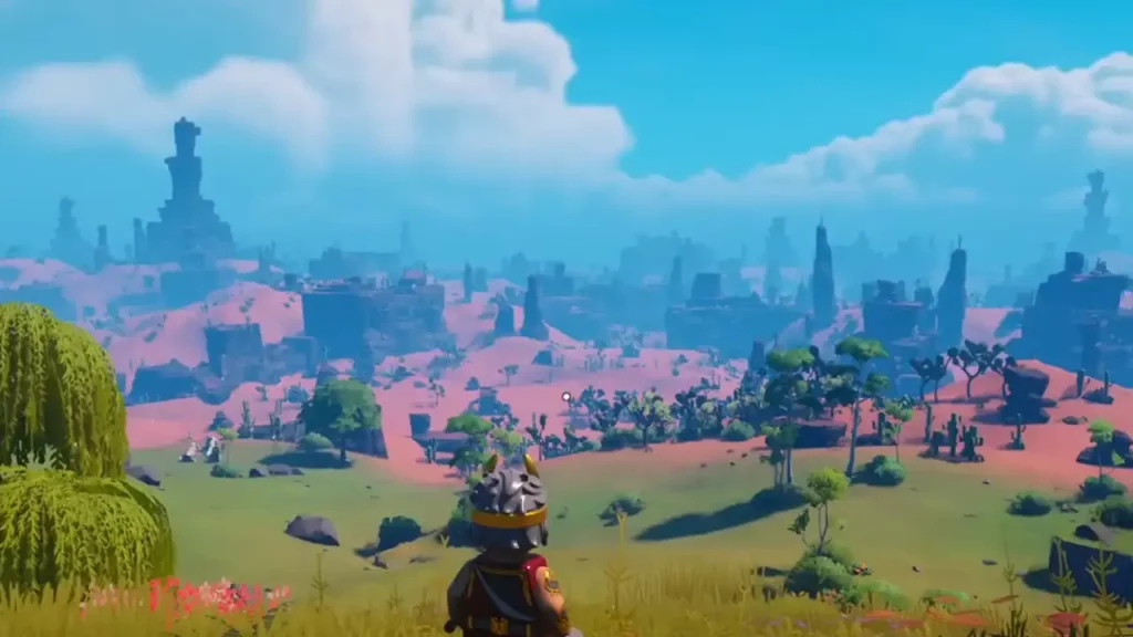 How to Find the Dry Valley Desert Biome in LEGO Fortnite