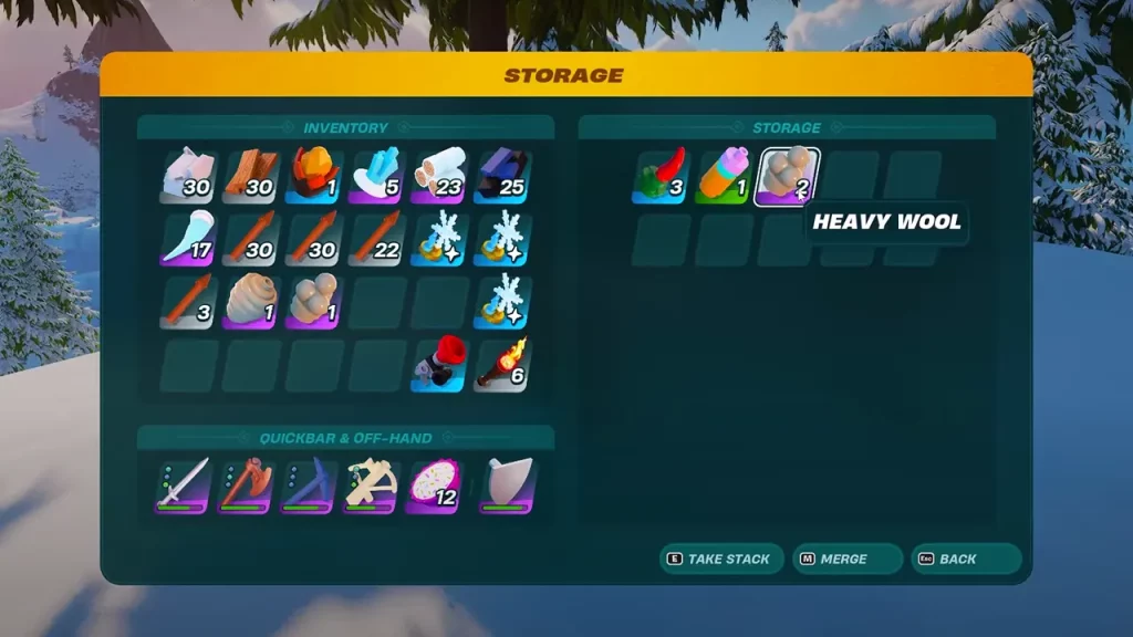 How to Get Heavy Wool in LEGO Fortnite