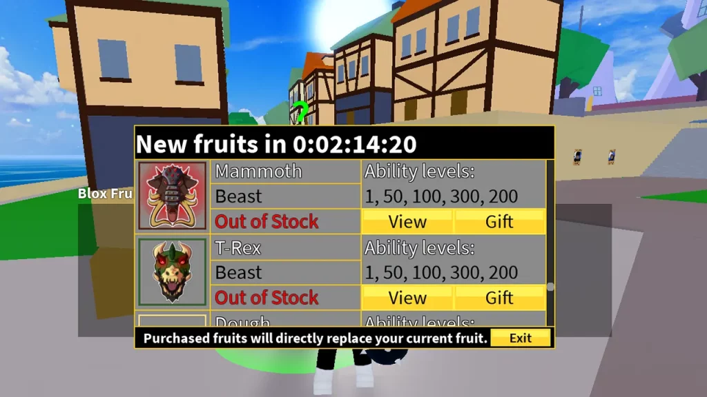 How to Get T-Rex Fruit in Blox Fruits