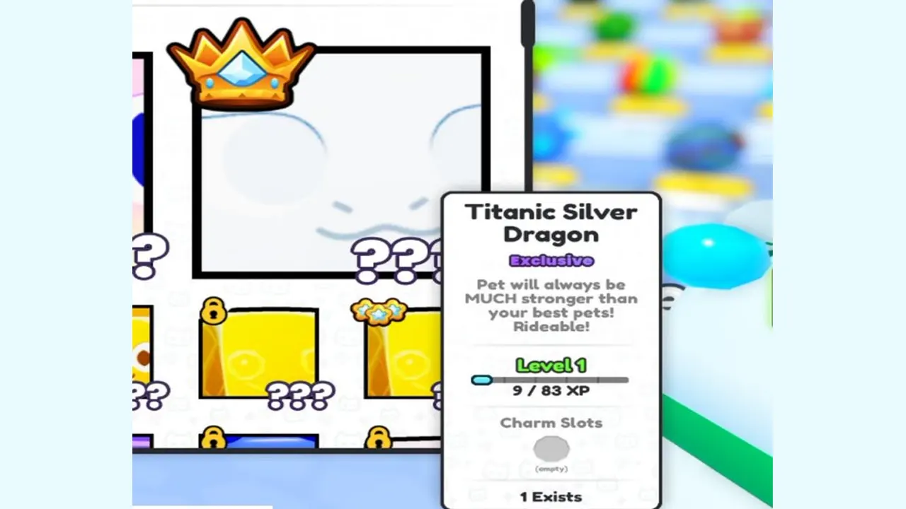 How to Get Titanic Silver Dragon in Pet Sim 99