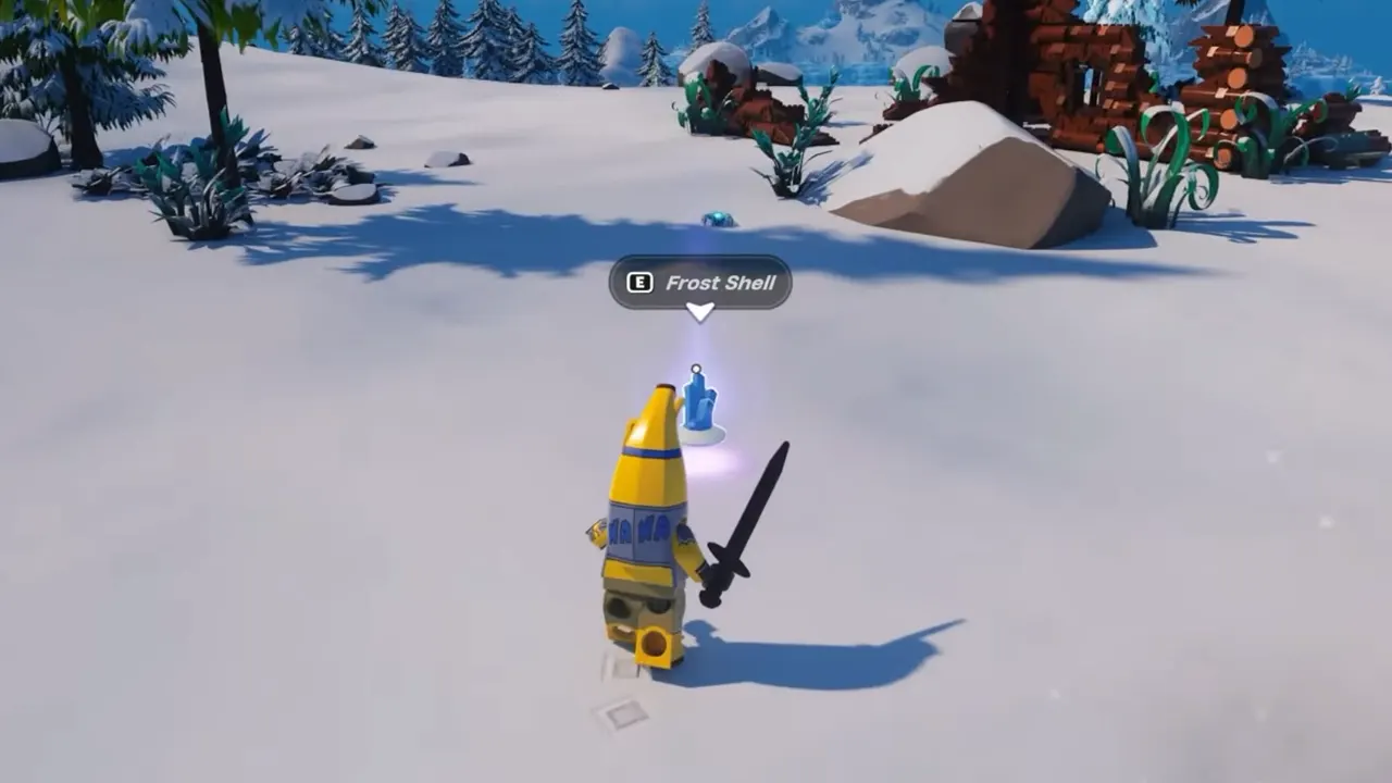 LEGO Fortnite How To Get And Use Frost Shell