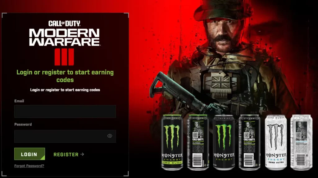 Modern Warfare 3 How To Redeem Monster Energy Codes
