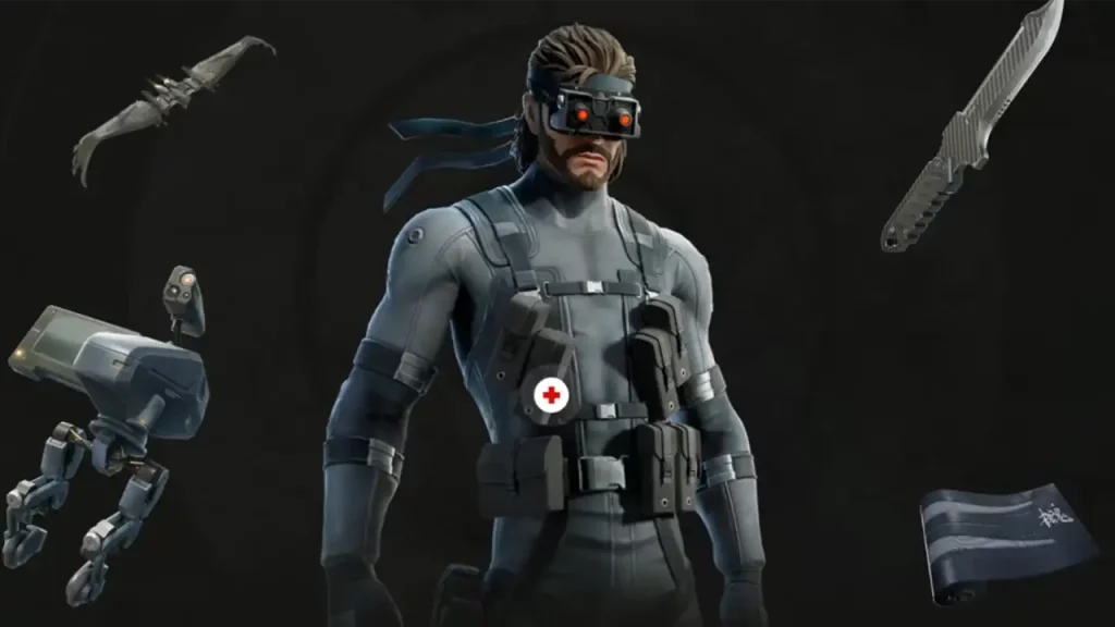 Solid Snake With Night Vision Goggles