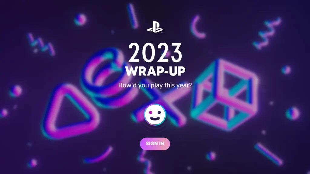 how to access and view playstation wrap up 2023