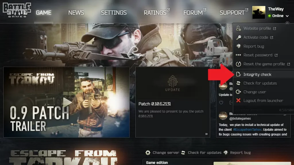 how to verify game files eft launcher
