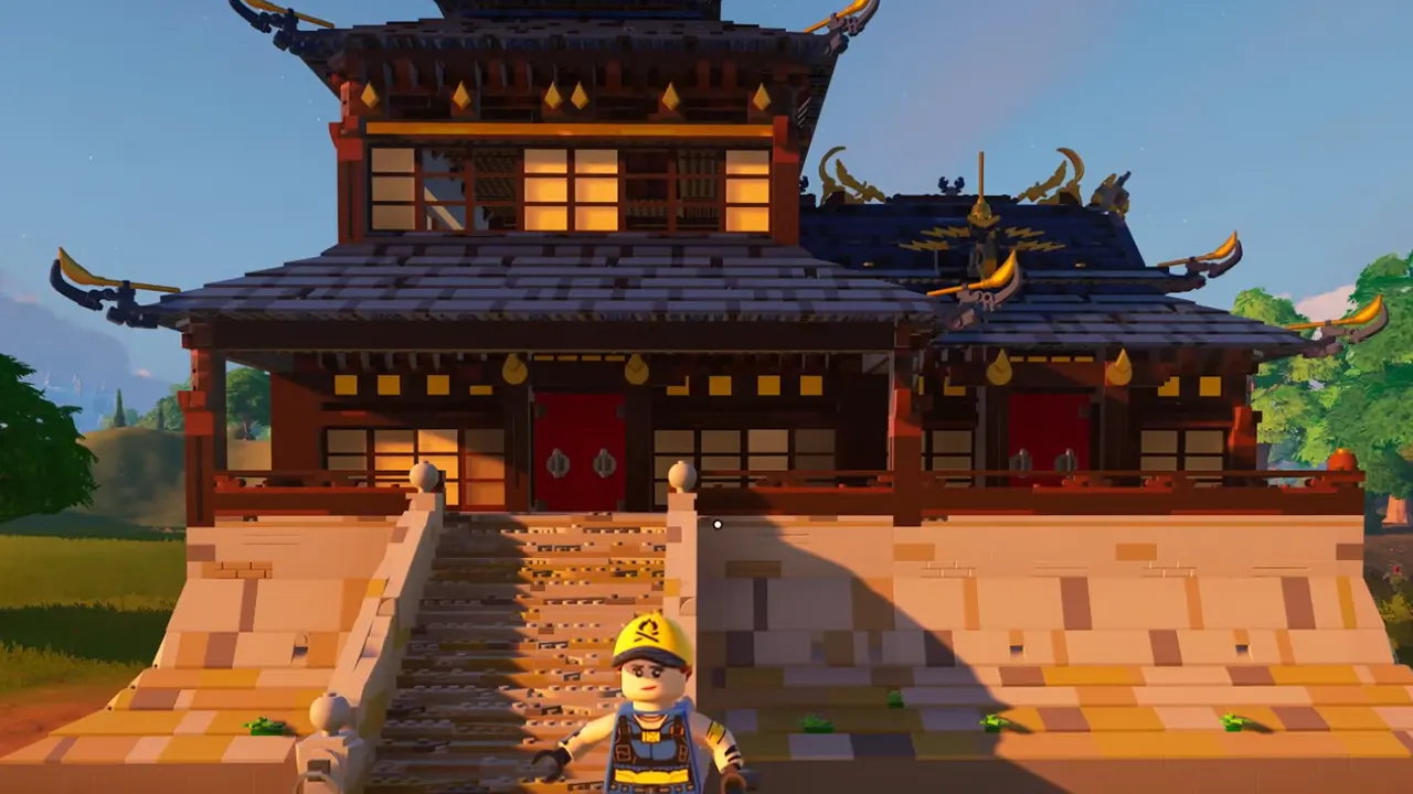 How To Get LEGO Fortnite Japanese Buildings