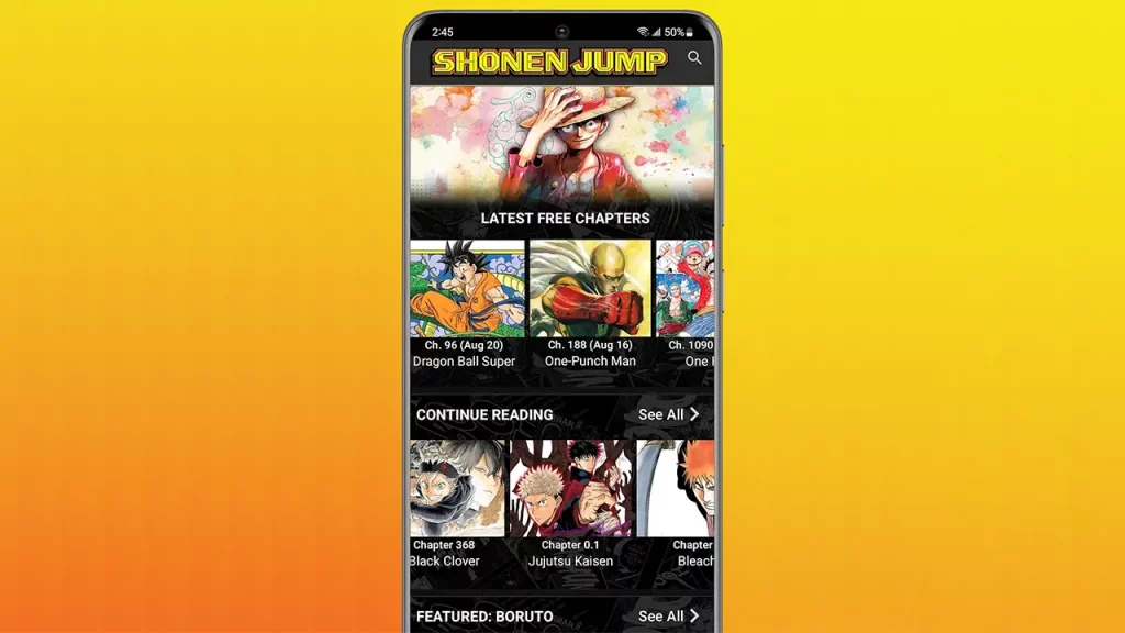 Shonen Jump App To Read Manga