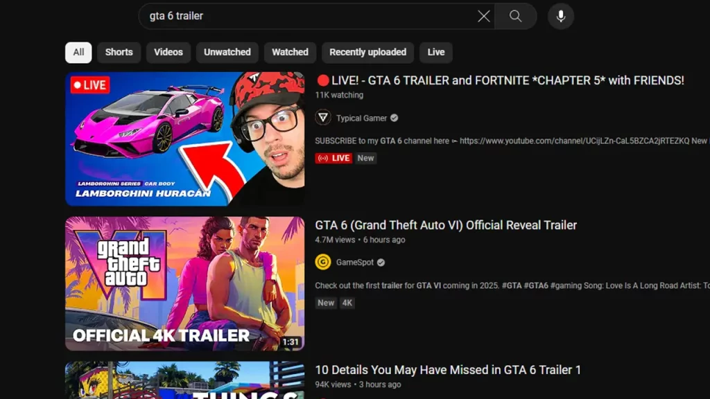 Grand Theft Auto VI Trailer Breaks Record for Most  Views in 24  Hours, Dethroning MrBeast's Video