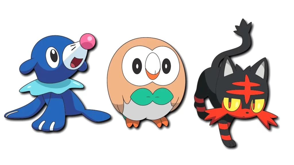 What Are Gen 7 Starters In Pokemon?