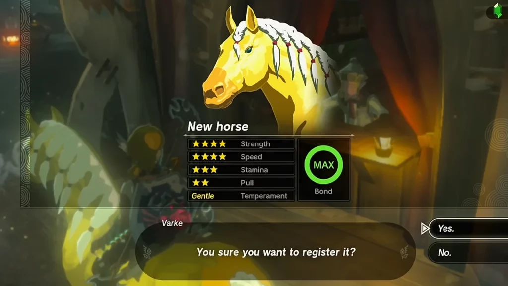 What Is Zelda's Horse Called In Zelda TOTK?