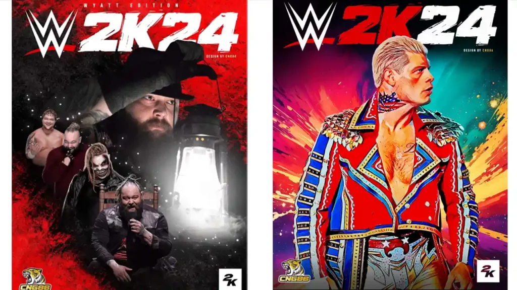 Who is the Cover Star of WWE 2k24
