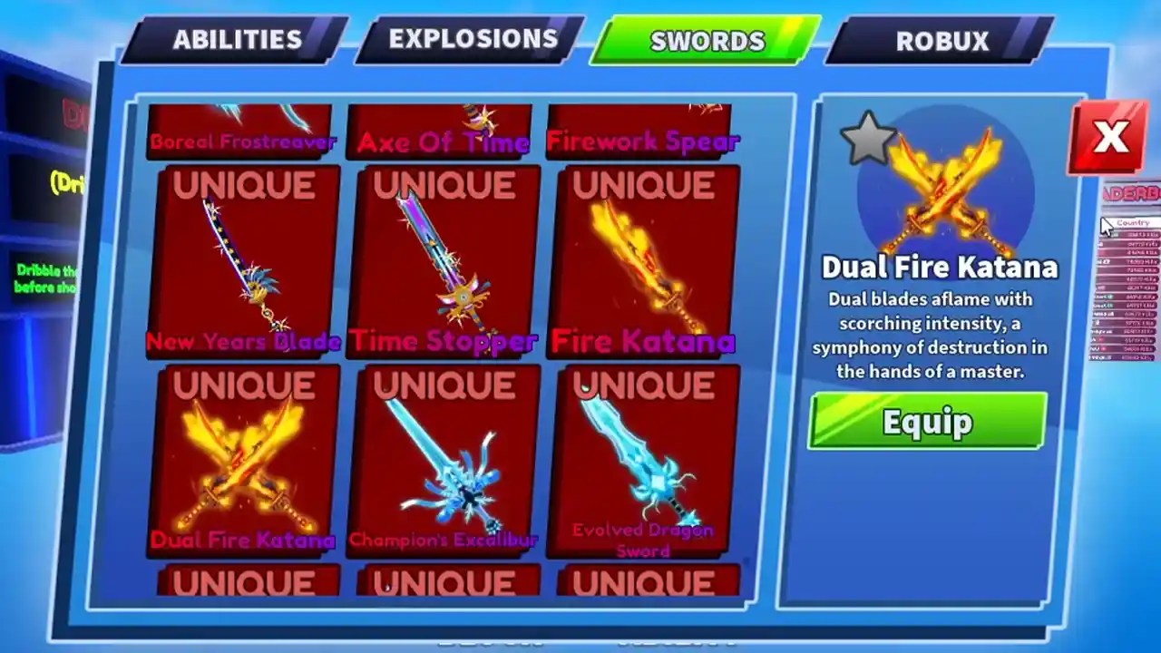 How To Get Dual Fire Katana In Blade Ball