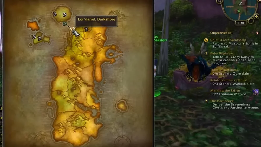How To Get To Darkshore From Stormwind In WoW Classic