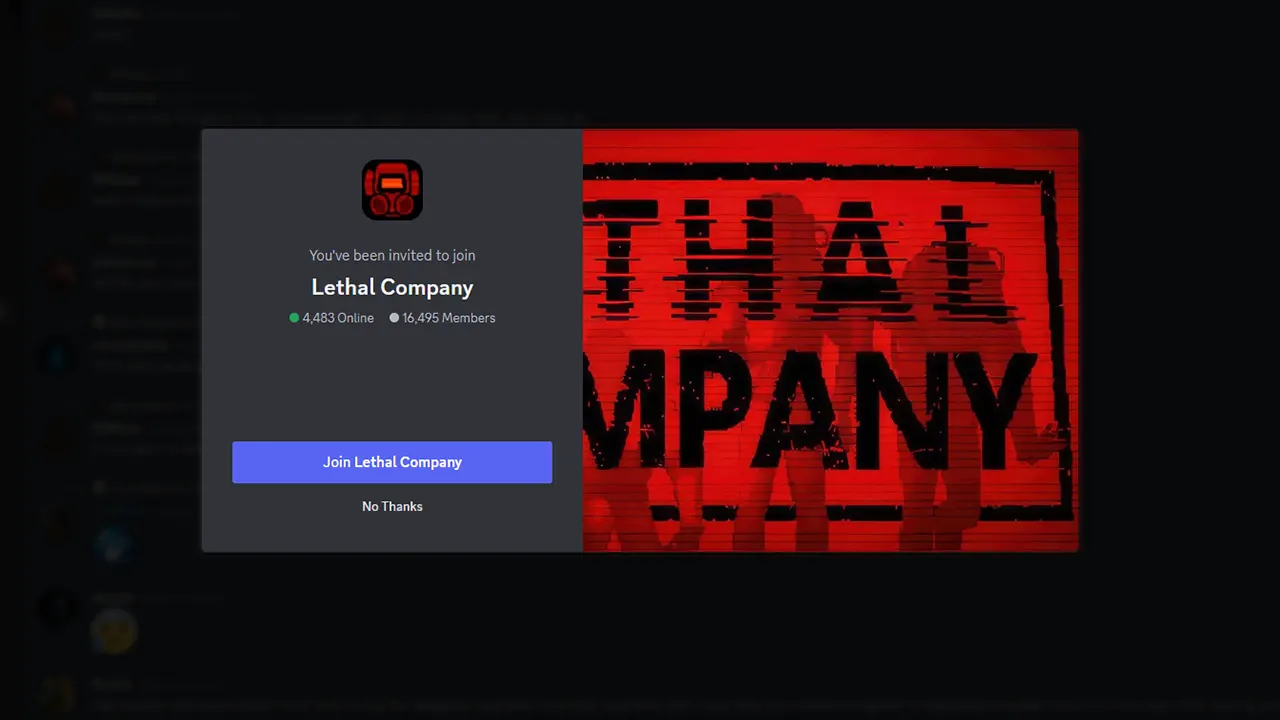 Lethal Company Discord Links official